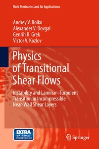 Produktbild: Physics of Transitional Shear Flows