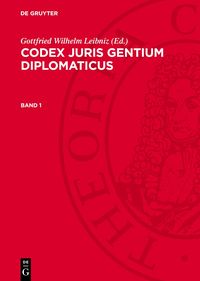 Produktbild: Codex juris gentium diplomaticus. Band 1
