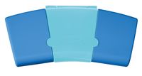 Pelikan Deckfarbkasten ProColor®12, mit 12 Farben, 1 Tube Deckweiß und Pinsel, blau