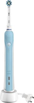 Bild vom Artikel Oral-B PRO700 PRO700 Elektrische Zahnbürste Rotierend/Oszilierend/Pulsieren Weiß, Türkis vom Autor 