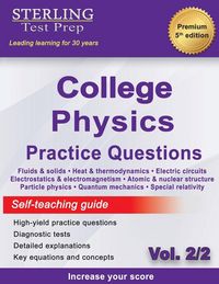 Produktbild: Sterling Test Prep College Physics Practice Questions