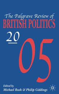 Produktbild: The Palgrave Review of British Politics 2005
