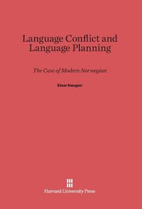 Produktbild: Language Conflict and Language Planning