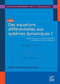 Produktbild: Des &eacute;quations diff&eacute;rentielles aux syst&egrave;mes dynamiques I