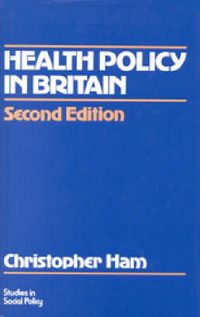 Produktbild: Ham, C: Health Policy in Britain