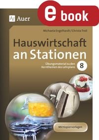 Produktbild: Hauswirtschaft an Stationen Klasse 8