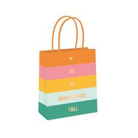 Produktbild Geschenktüte groß Du bist wundervoll toll