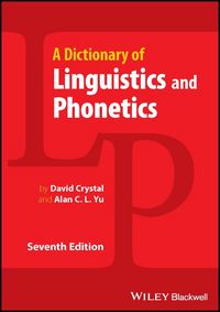 Produktbild: A Dictionary of Linguistics and Phonetics