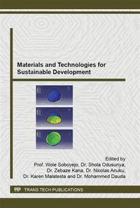 Produktbild: Materials and Technologies for Sustainable Development