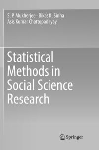 Produktbild: Statistical Methods in Social Science Research