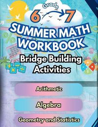 Produktbild: Summer Math Workbook | 6-7 Grade Bridge Building Activities
