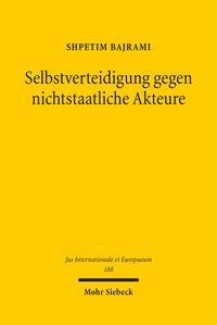 Produktbild: Bajrami, S: Selbstverteidigung gegen nichtstaatliche Akteure