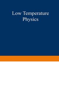 Produktbild: Low Temperature Physics I / K&auml;ltephysik I