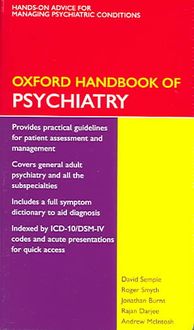 Produktbild: Oxford Handbook of Psychiatry