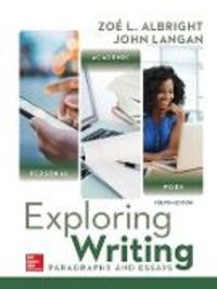 Produktbild: Exploring Writing: Paragraphs and Essays