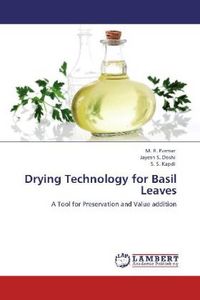 Produktbild: Parmar, M: Drying Technology for Basil Leaves