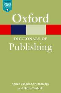 Produktbild: A Dictionary of Publishing