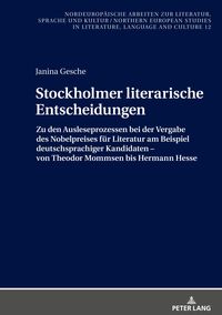 Stockholmer literarische Entscheidungen Janina Gesche