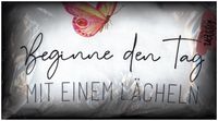Bild vom Artikel Kissen 25 x 40 cm "Beginne den Tag mit einem Lächeln" vom Autor 