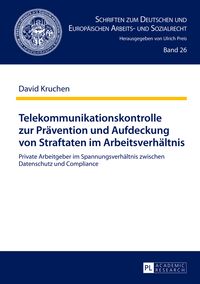 Produktbild: Telekommunikationskontrolle zur Praevention und Aufdeckung von Straftaten im Arbeitsverhaeltnis