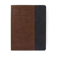 Produktbild: CSB Men of Character Bible, Brown/Black Leathertouch