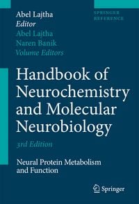 Produktbild: Handbook of Neurochemistry and Molecular Neurobiology