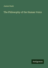 Produktbild: The Philosophy of the Human Voice