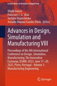 Produktbild: Advances in Design, Simulation and Manufacturing VIII
