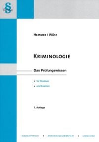 Produktbild: Hemmer: Kriminologie/Jugendstrafr.