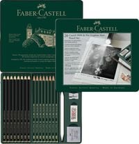 Bild vom Artikel Faber-Castell Bleistifte Castell 9000 & Pitt Graphite Matt, 2x8er Set vom Autor 