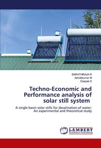 Produktbild: Techno-Economic and Performance analysis of solar still system
