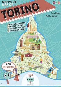 Produktbild: Mappa illustrata di Torino