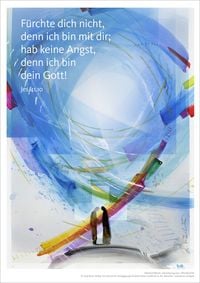 Produktbild: Jahreslosung Eberhard M&uuml;nch 2027, Kunstdruck A4