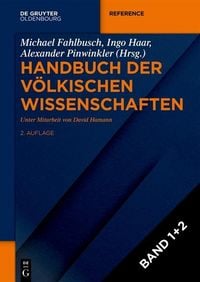 Produktbild: Handbuch der v&ouml;lkischen Wissenschaften
