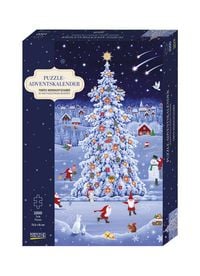 Produktbild: Puzzle-Adventskalender &raquo;Tomtes Weihnachtszauber&laquo;