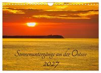 Produktbild: Sonnenunterg&auml;nge an der Ostsee (Wandkalender 2027 DIN A4 quer), CALVENDO Monatskalender