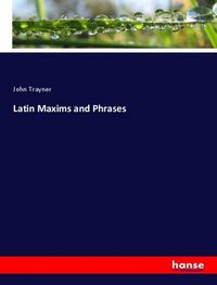 Produktbild: Latin Maxims and Phrases