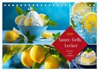 Produktbild: Sauer Gelb Lecker (Tischkalender 2026 DIN A5 quer), CALVENDO Monatskalender