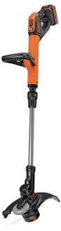 Produktbild: Black & Decker Akku Akku-Rasentrimmer inkl. Akku, inkl. Ladeger&auml;t, H&ouml;henverstellbarer Griff 18 V 4 Ah Schnittbreite (max.): 30 cm