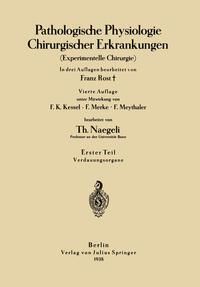 Produktbild: Pathologische Physiologie Chirurgischer Erkrankungen