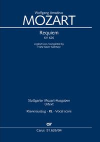 Produktbild: Requiem (Klavierauszug XL)