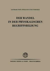 Produktbild: Der Wandel in der Physikalischen Begriffsbildung