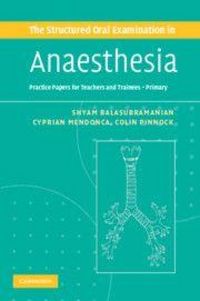 Produktbild: The Structured Oral Examination in Anaesthesia