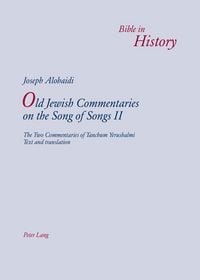 Produktbild: Old Jewish Commentaries on &laquo;The Song of Songs&raquo; II