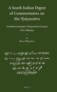 Produktbild: A South Indian Digest of Commentaries on the Nyāyasūtra