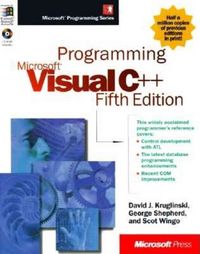 Produktbild: Programming Microsoft Visual C++ 5th Ed