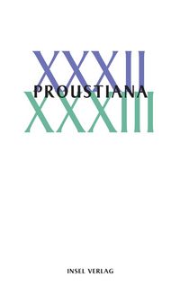 Produktbild: Proustiana Xxxii/xxxiii