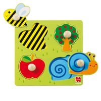 Produktbild: Holzpuzzle Biene, Apfelbaum und Schnecke