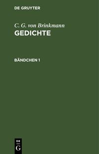 Produktbild: Gedichte. B&auml;ndchen 1