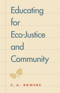 Produktbild: Educating for Eco-Justice and Community